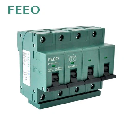 DC MCB 4P 1000VDC 10KA 125A DC istič